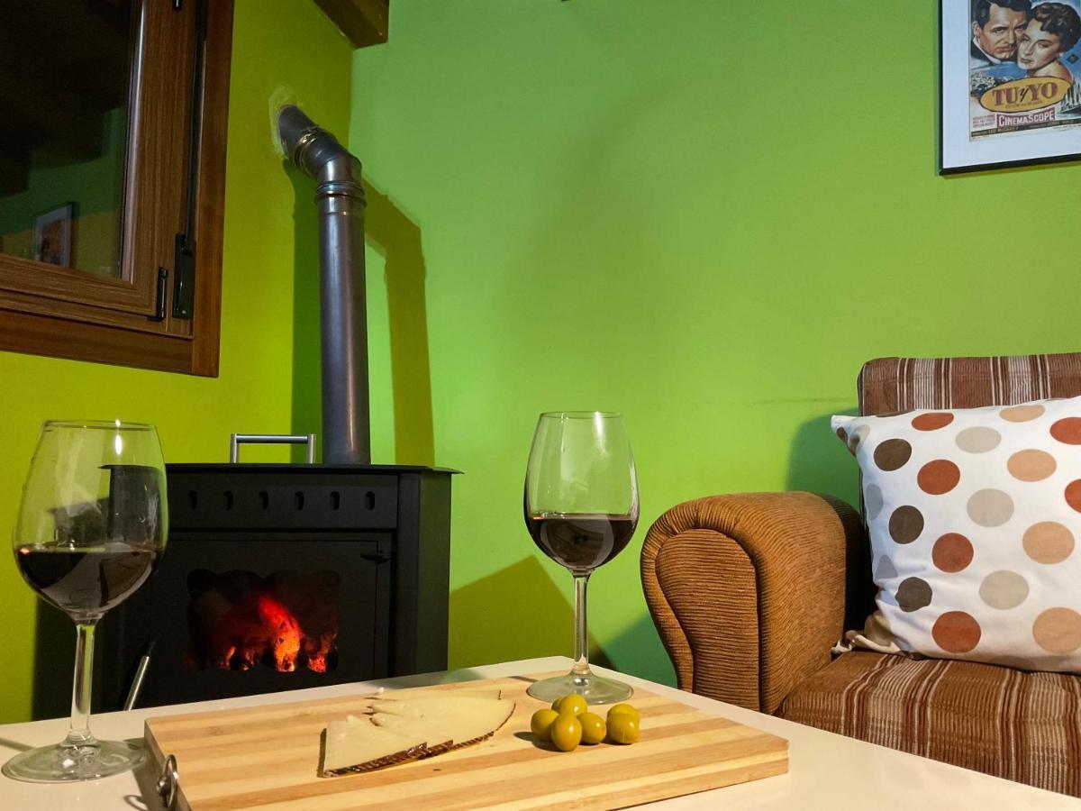 Tranquila Casita De Invitados En Vigo Con Chimenea Eksteriør bilde