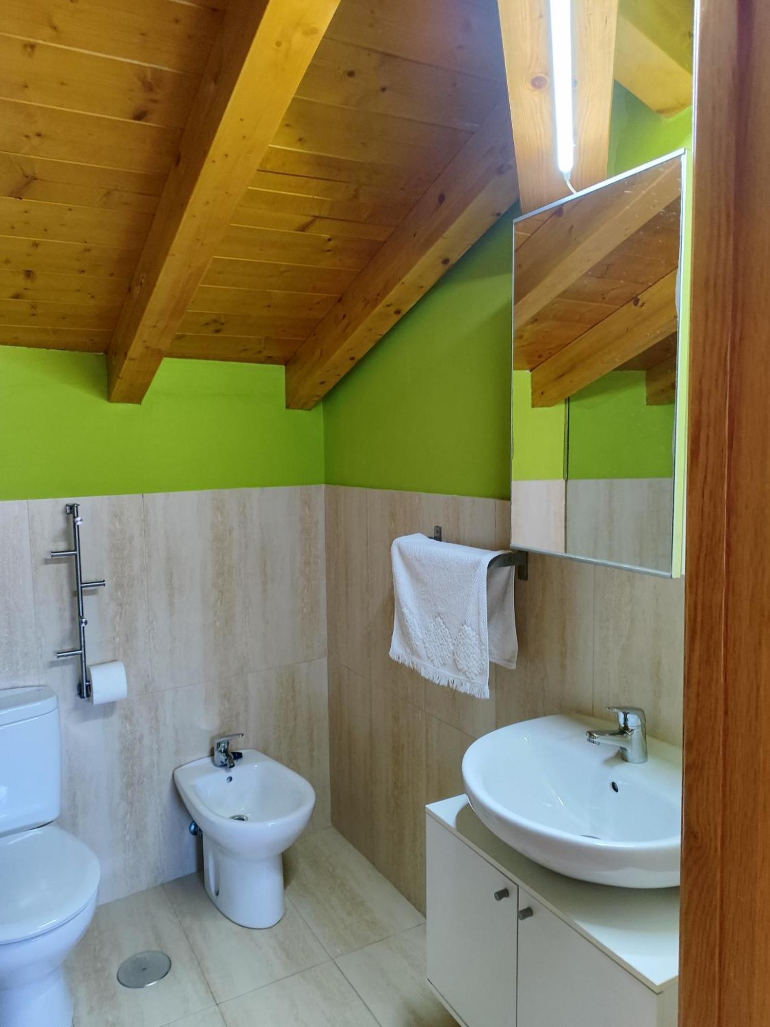 Tranquila Casita De Invitados En Vigo Con Chimenea Eksteriør bilde