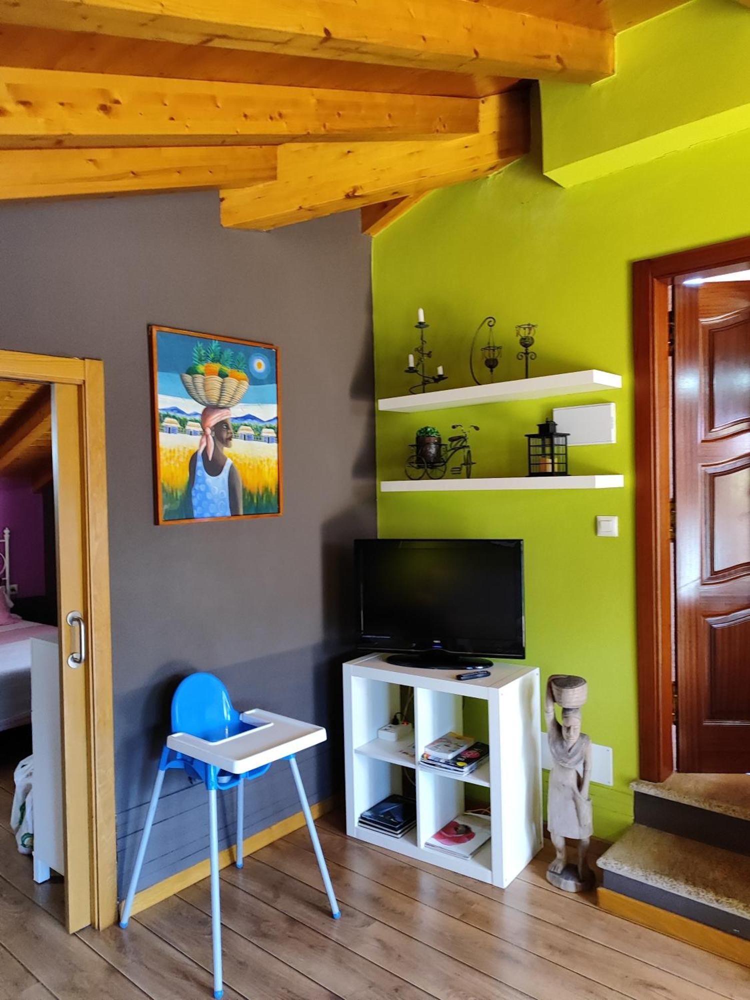 Tranquila Casita De Invitados En Vigo Con Chimenea Eksteriør bilde